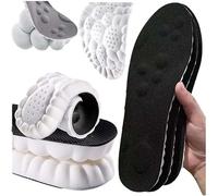 4D-Einlegesohlen, 4D-Cloud-Technologie-Einlegesohle, Mittelfuß-orthopädische Einlegesohlen, Fußgewölbeunterstützung, Einlagen für Metatarsalgie, Plantarfasziitis, Fußballen-Schmerzlinderung (37-38,