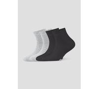4er-Pack ABS-Socken 27-30 grau|schwarz 6007451.9900.27-30