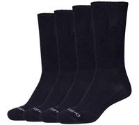 Socken CAMANO "4er Pack", Herren, Gr. 43-46, blau (navy), 74% Baumwolle, 24% Polyamid, 2% Elasthan, uni, Socken Socken (12420553-43) navy