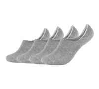 4er Pack camano Comfort Füßlinge 0010 - grey 35-38