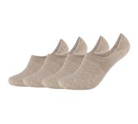 4er Pack camano Comfort Füßlinge 8300 - sand melange 43-46