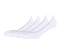 4er Pack camano Comfort Modal Low-Cut Füßlinge Damen 1000 - white 35-38