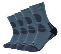 4er Pack camano Cushioned Outdoor Crew Socken 5501 - denim 35-38