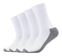 4er Pack camano Pro Tex Crew Funktionssocken 0001 - white 35-38