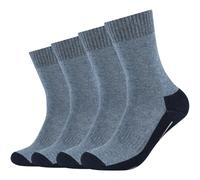 Camano Unisex-Erwachsene 9200 Socken, Blau (Navy 0004), 43/46 (4er Pack)