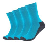 4er Pack camano Pro Tex Crew Funktionssocken 0032 - turquoise 43-46