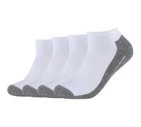 4er Pack camano Pro Tex Funktions-Sneakersocken 0001 - white 39-42