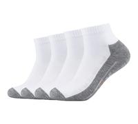4er Pack camano Pro Tex Quarter Funktionssocken 0001 - white 43-46