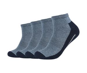 4er Pack camano Pro Tex Quarter Funktionssocken 0004 - navy 35-38