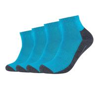 4er Pack camano Pro Tex Quarter Funktionssocken 0032 - turquoise 39-42