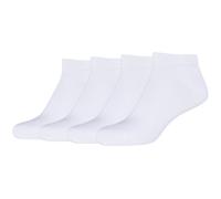 Sneakersocken CAMANO "Sneakersocken 4er Pack" Gr. 39/42, weiß (white) Damen Socken (73503956-39) white