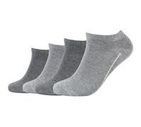 4er Pack camano Soft Bamboo Sneakersocken 9700 - dark grey mix 35-38