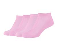 4er Pack camano Soft Bio-Baumwolle Ajour Sneakersocken Damen 4131 - lilac chiffon 39-42