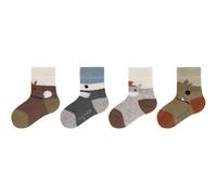 4er Pack camano Soft Bio-Baumwolle Baby-Socken 7708 - overland trek 15-18