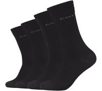 4er Pack camano Soft Tex Wollsocken 0005 - black 39-42