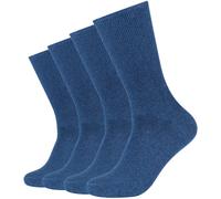 Socken CAMANO "comfort", Gr. 43-46, denim melange, Baumwollmischung, Socken Socken, superweiche Bündchen, venenfreundliche Socken (31159625-43) denim melange