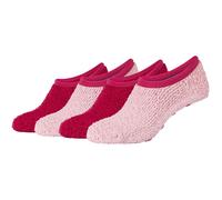 4er Pack camano Sustainable Cosy Antirutsch Sneakersocken Damen 4306 - dusty rose mix 39-42