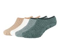 4er Pack camano Sustainable Cosy Antirutsch Sneakersocken Damen 6111 - abyss 35-38