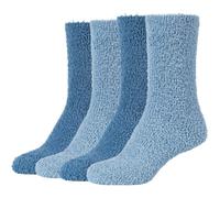 4er Pack camano Sustainable Cosy Crew Socken Damen 5285 - ashley blue 39-42