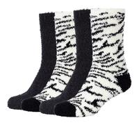 Socken CAMANO "warm & cozy", Damen, Gr. 39-42, schwarz, Elasthan, Polyester, unifarben, Socken Socken, mit elastischem Bund (81788737-39) schwarz