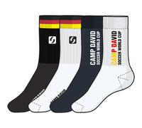 Socken CAMP DAVID "casual", Damen, Gr. 43-46, hellrisk rot, 9991, Baumwollmischung, Socken Socken, mit elastischem Bund (39613561-43) hellrisk rot, 9991