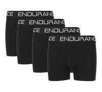 4er Pack ENDURANCE Burke Boxershorts Kinder 1001 - black 10/12 (152/158)