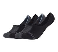 4er Pack Mustang True Denim Originals Baumwolle Füßlinge Damen 9999 - black 39-42
