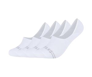 4er Pack Mustang True Denim Originals Bio-Baumwolle Füßlinge Damen 1000 - white 39-42