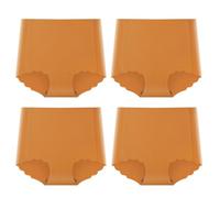 4er-Pack Nahtlose Slips Damen Modal Unterhosen Panties Schlüpfer Mehrpack