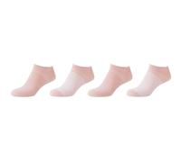 s.Oliver Damen Sneakersocken 4er Pack 39/42 peachskin