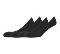 4er Pack s.Oliver Essentials Ballerina Füßlinge Damen 0005 - black 39-42