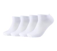 s.Oliver Unisex-Sneakersocken 4 Paar Größe 35-38 Weiß