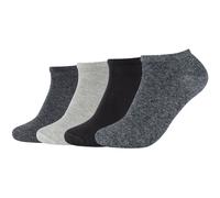 Sneakersocken im 4er-Pack 35-38 schwarz|grau|beige 6007858.9901.35-38