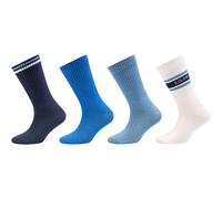4er Pack s.Oliver Essentials recycelte Tennissocken Kinder 5522 - strong blue 27-30