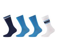4er Pack s.Oliver Essentials recycelte Tennissocken Kinder 5801 - blue 27-30