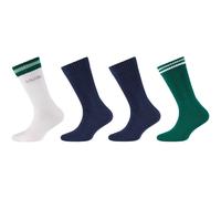 4er Pack s.Oliver Essentials recycelte Tennissocken Kinder 7560 - evergreen 31-34