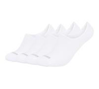 Füßlinge S.OLIVER "4er Pack", Herren, Gr. 43-46, weiß, 81% Viskose, 17% Polyamid, 2% Elasthan, uni, Socken, 4er Pack weiche Bambusfaser und Mesh-Belüftung (91917927-43) weiß