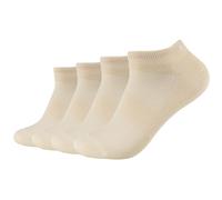 4er Pack s.Oliver Originals Bamboo Sneakersocken 1221 - white swan 43-46