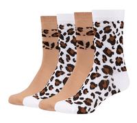 4er Pack s.Oliver Originals Leo Bio-Baumwoll Socken Damen 8110 - light beige 35-38