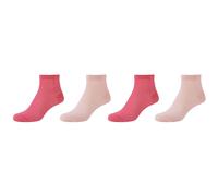 4er Pack s.Oliver Originals Organic Mesh Ankle Socken Damen 4220 - peachskin 35-38
