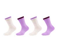 4er Pack s.Oliver Originals Organic Rib Crew Socken Kinder 4722 - rhapsody 35-38