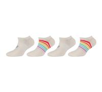 4er Pack s.Oliver Silky Sustainable Motif Sneakersocken Kinder 1201 - offwhite 35-38