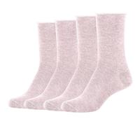 Socken S.OLIVER "Socken 4er Pack" Gr. 35/38, rosa (rosé melange) Damen Socken (94614869-35) rosé melange