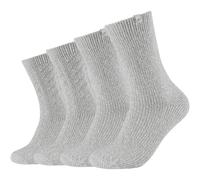 4er Pack SKECHERS Casual Cozy Crew Socken Damen 9202 - fog mouline 35-38