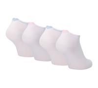 Kurzsocken TAMARIS "4er Pack", Damen, Gr. 35-38, rose, sky, 75% Baumwolle, 22% Polyamid, 2% Elasthan, 1% metallisierte Fasern, gemustert, Socken, 4er Pack, gekämmte Baumwolle für weiches Tragegefühl (