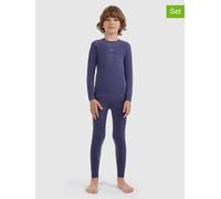 4F 2tlg. Thermowäsche-Set in Lila - Größe 128/134 | Kinder Waesche