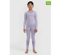 4F 2tlg. Thermowäsche-Set in Lila - Größe 164 | Kinder Waesche