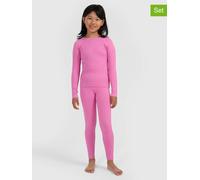 4F 2tlg. Thermowäsche-Set in Pink - Größe 164 | Kinder Waesche