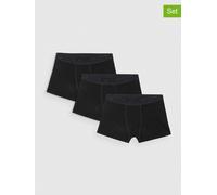 4F 3er-Set: Boxershorts in Schwarz - Größe 134/140 | Kinder Waesche