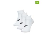 4F 3er-Set: Socken in Weiß - Größe 32-34 | Kinder Socken Strumpfhosen